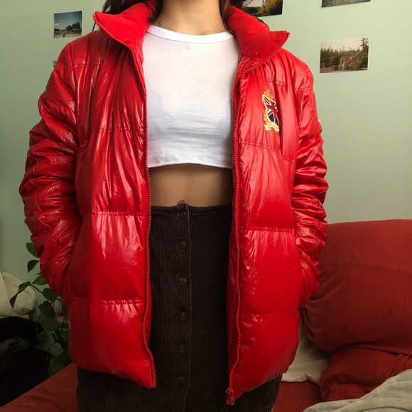 Red kappa puffer - Picture 2 of 4